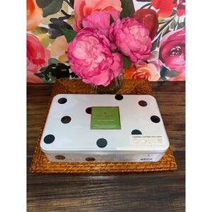 Kate Spade x Lenox All in Good Taste Cookie Cutter Set Storage Tin NWT Sealed